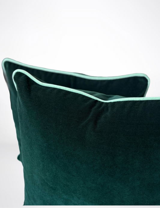 Emerald Velvet Pillow