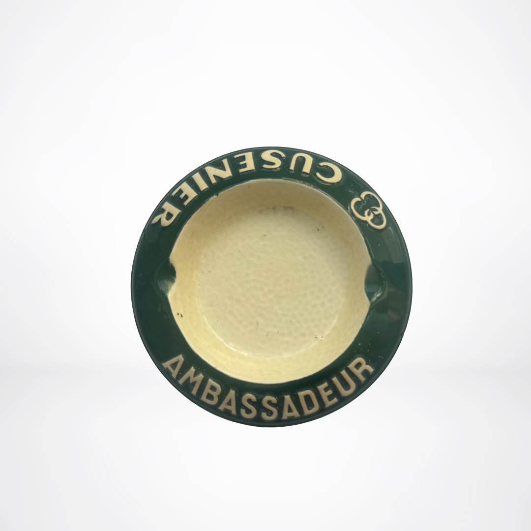 Green and beige catch all with 'Cusenier Ambassadeur' branding on a white background