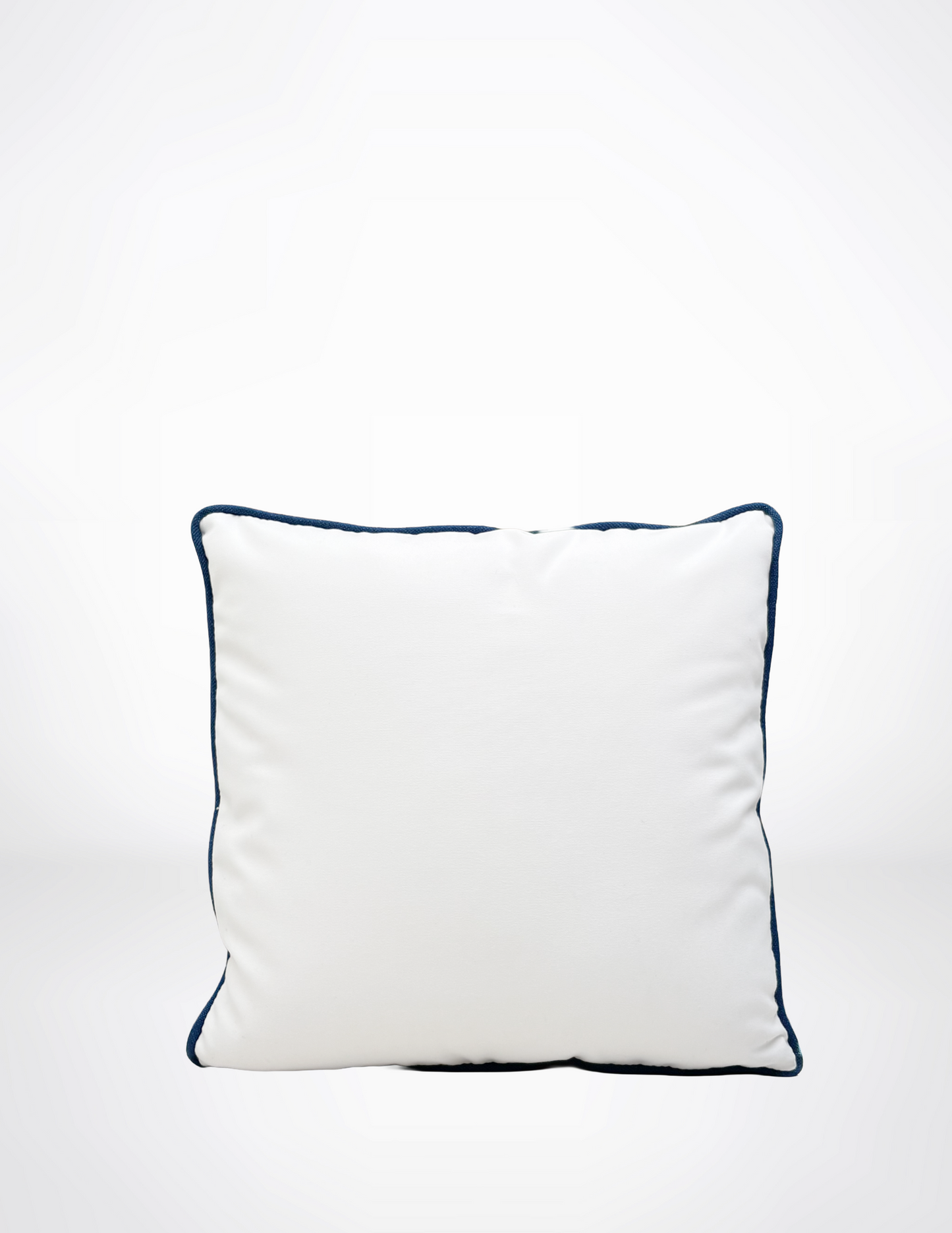 T & D White Outdoor Pillows