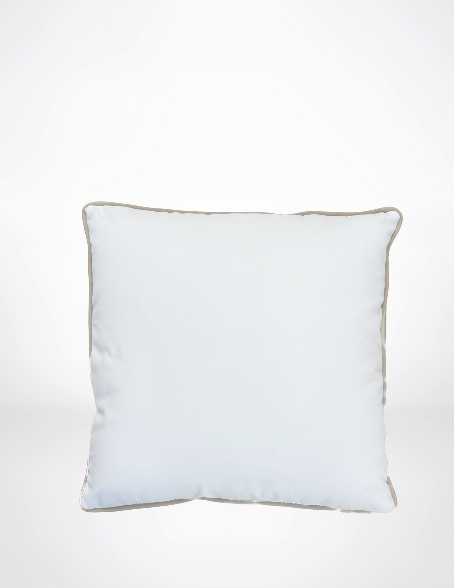 T & D White Outdoor Pillows