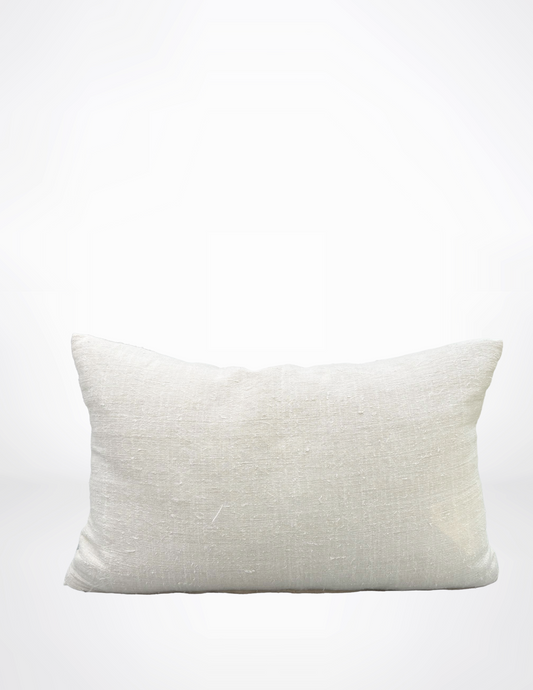 White Grain Sac Lumbar Pillow