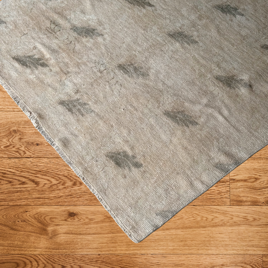 Leaf Pattern Moroccan Rug