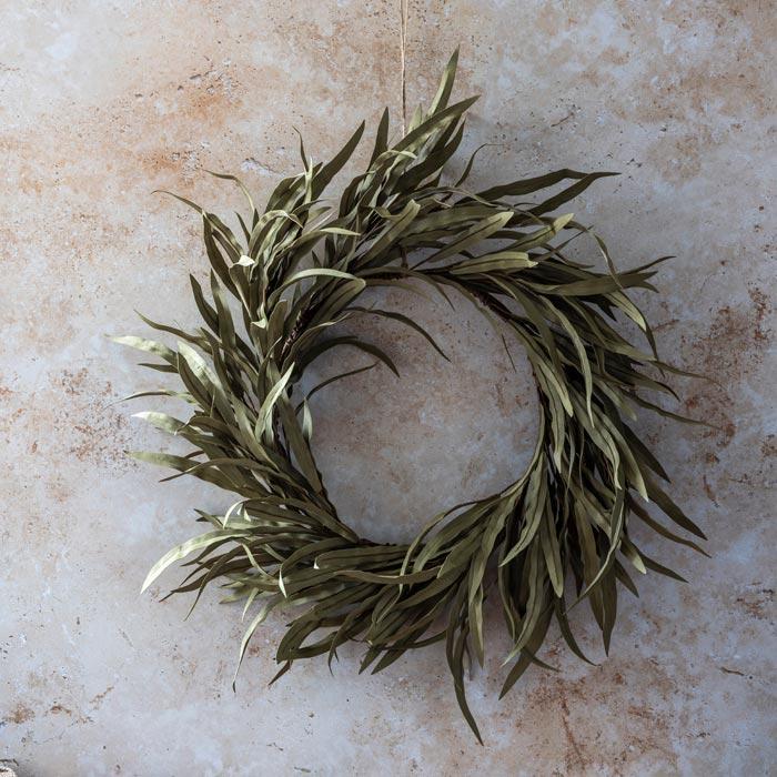 Faux Willow Wreath
