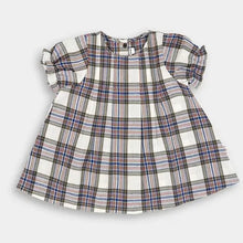Load image into Gallery viewer, Vintage Plaid Linen Dress