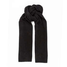 Load image into Gallery viewer, Black Cashmere Scarf