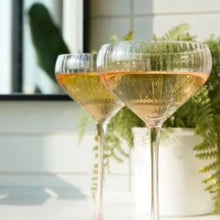 Load image into Gallery viewer, The GiGi Pink Coupe Glass