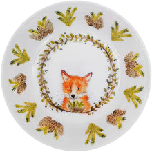 Load image into Gallery viewer, Woodland Creatures Melamine Kids Dishes