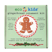 Load image into Gallery viewer, kid&#39;s gingerbread ornament kit in green box