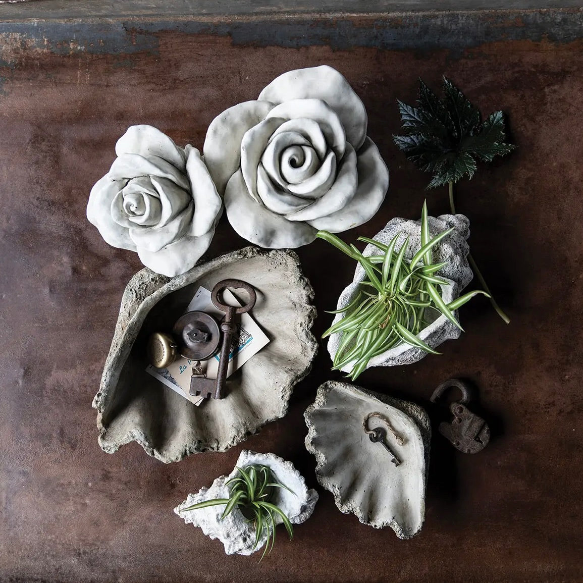 Concrete Conch Shell