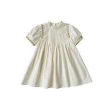 Load image into Gallery viewer, French Style Short Sleeve Kid&#39;s Dress