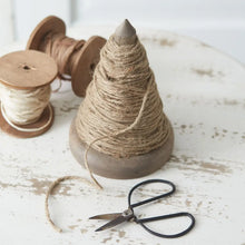 Load image into Gallery viewer, Spindle Twine Holder w/Scissors