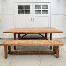 Load image into Gallery viewer, The Gabrielle Table and Bench Set