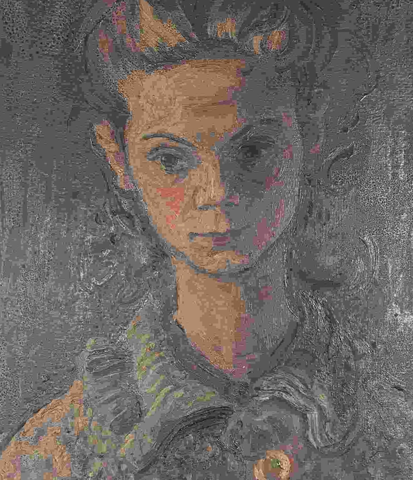 Portrait of Woman in Sweater