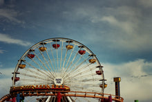 Load image into Gallery viewer, Pacific Park Ferris Wheel Print