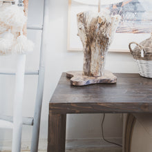 Load image into Gallery viewer, The Parsons Side Table-Simple stained wood side table, open style, no drawer
