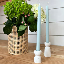 Load image into Gallery viewer, Minimalist Taper Candle Holder-White