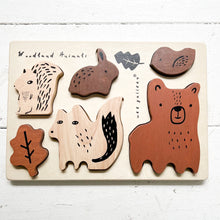 Load image into Gallery viewer, Woodland Animal Tray Puzzle