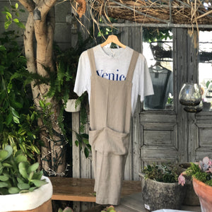 Pinafore Natural Linen Apron