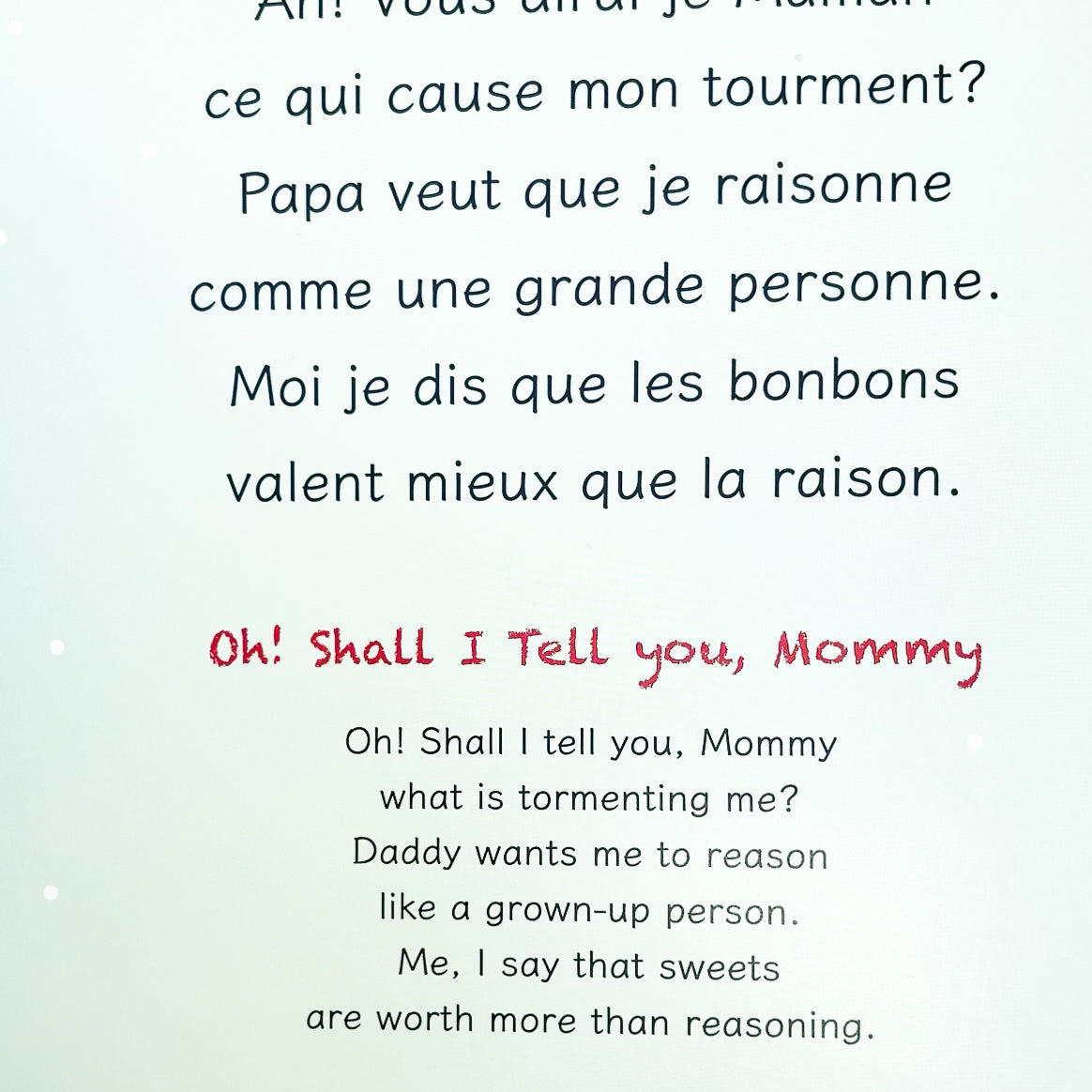 French Nursery Rhymes