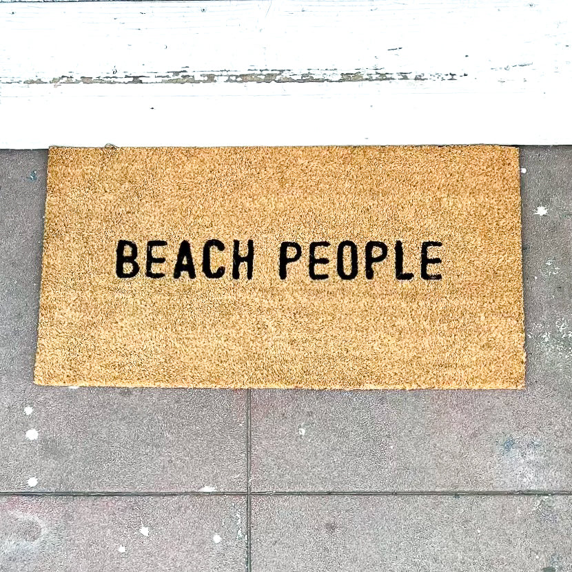 Beach Please Doormat, Beach Please Door Mat, Beach Please Welcome Mat  Welcome Mat by Malibu Manhattan