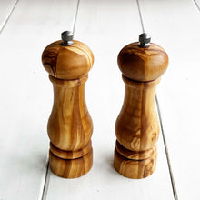 Load image into Gallery viewer, Olive Wood Salt and Pepper Mill