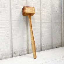 Load image into Gallery viewer, hammer made for pounding meat made of olive wood 