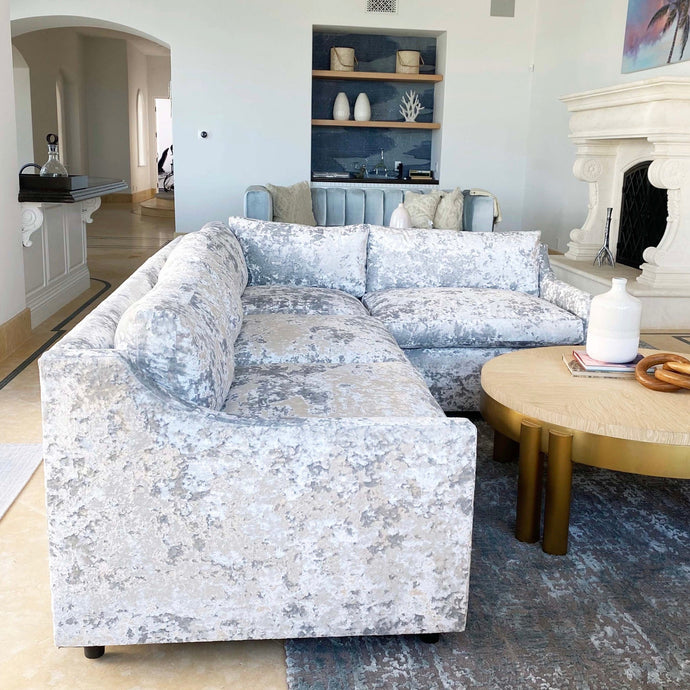 The Velvet Sectional Sofa