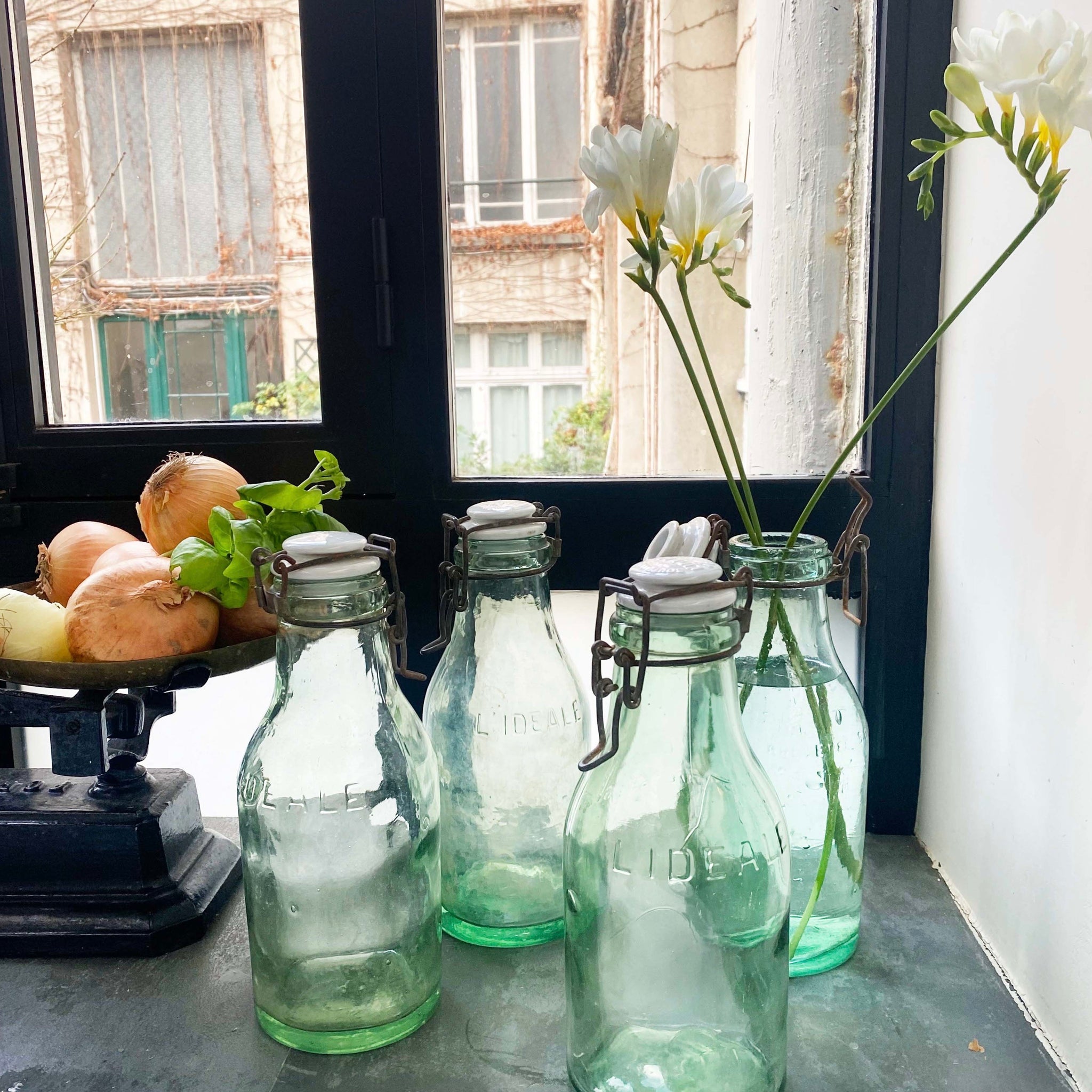 Vintage French Milk Bottles – Tumbleweed & Dandelion LLC