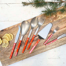 Load image into Gallery viewer, serving utensils with orange handles
