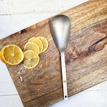 Load image into Gallery viewer, rice serving spoon with ivory colored handle