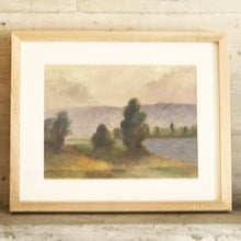 Load image into Gallery viewer, French Lakeside Painting