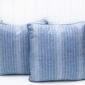 Denim Stripe Indoor/Outdoor Pillow