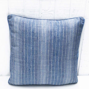 Denim Stripe Indoor/Outdoor Pillow