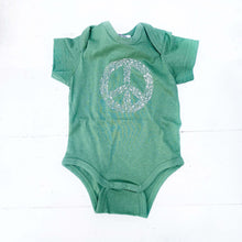 Load image into Gallery viewer, Peace Floral Onesie