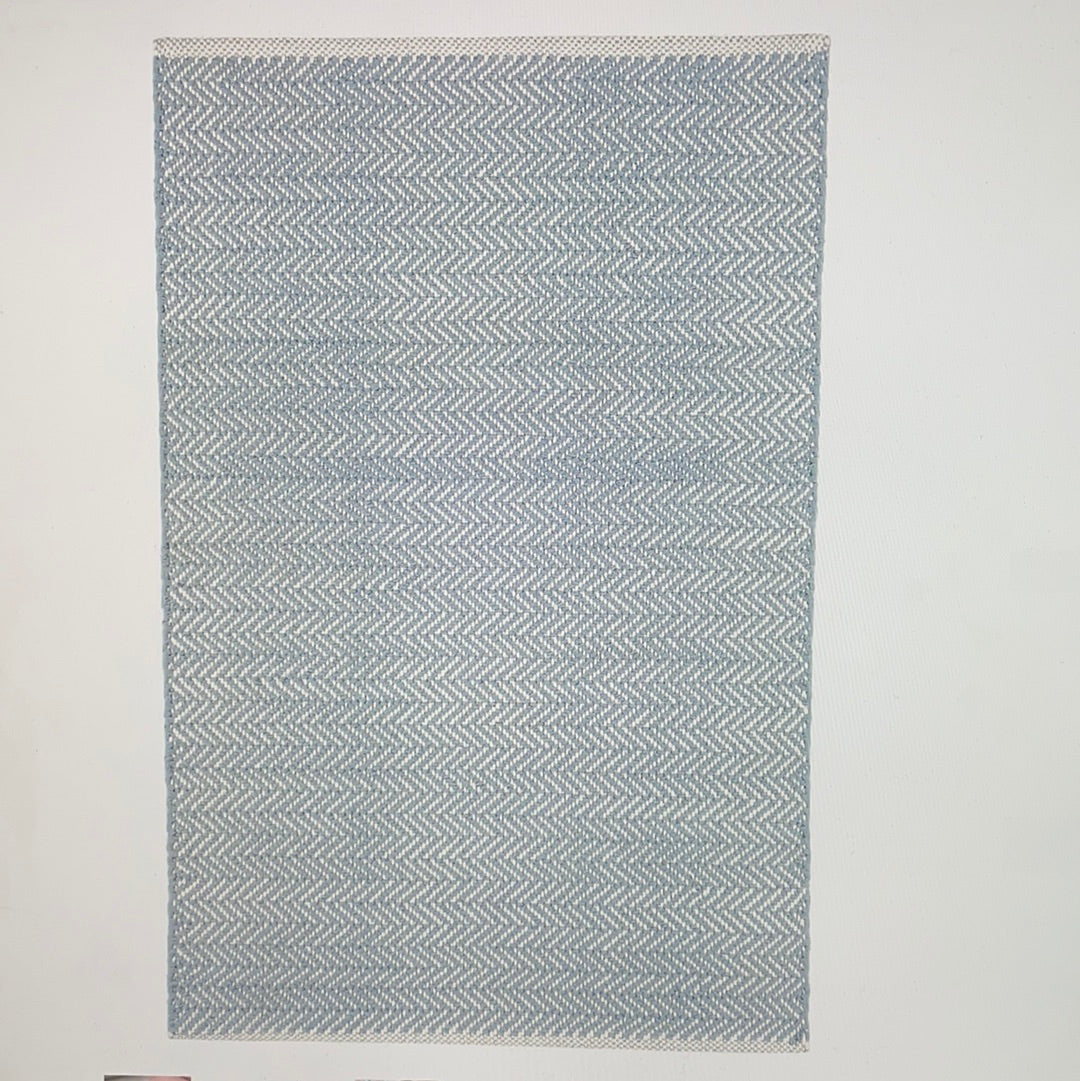 The Harry Cotton Rug-Swedish Blue