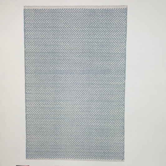 The Harry Cotton Rug-Swedish Blue